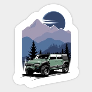 Jeep Offroad Sticker